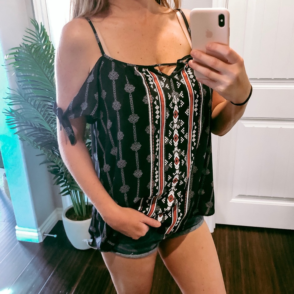Cute boho top